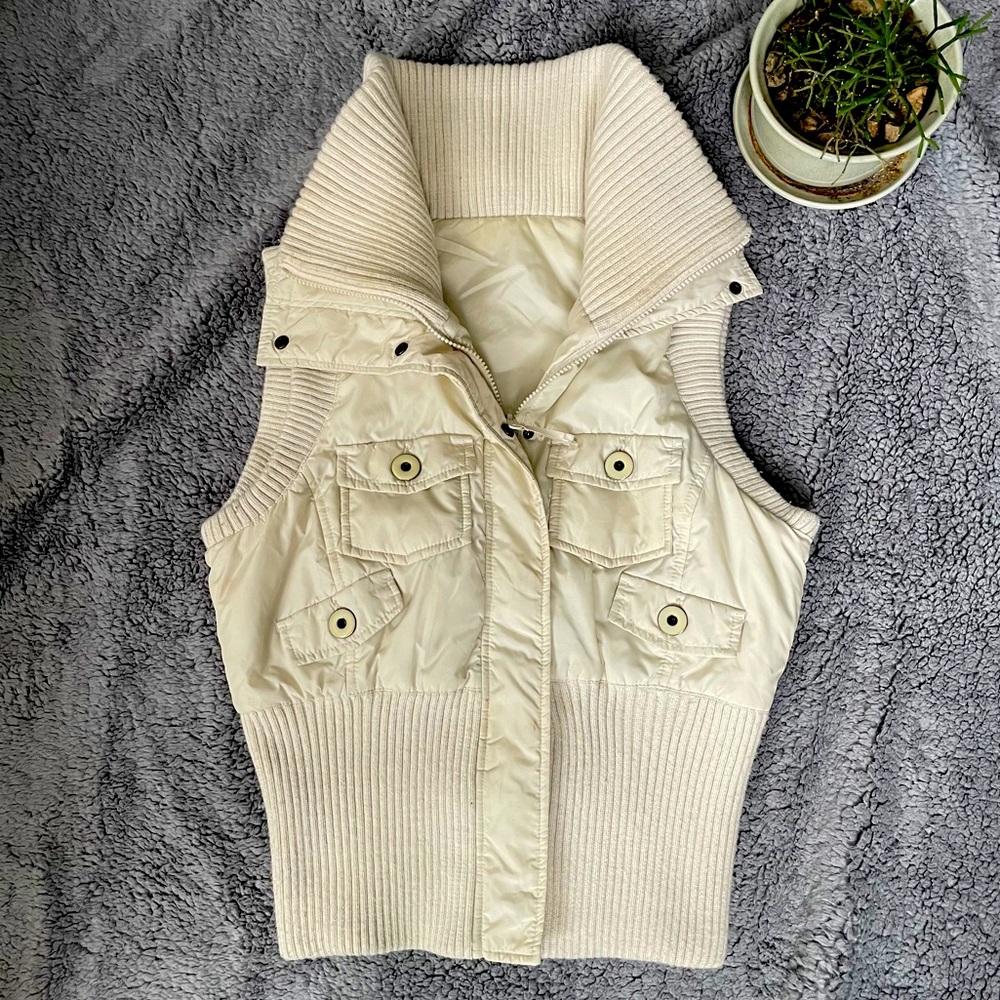 Mango reversible vest